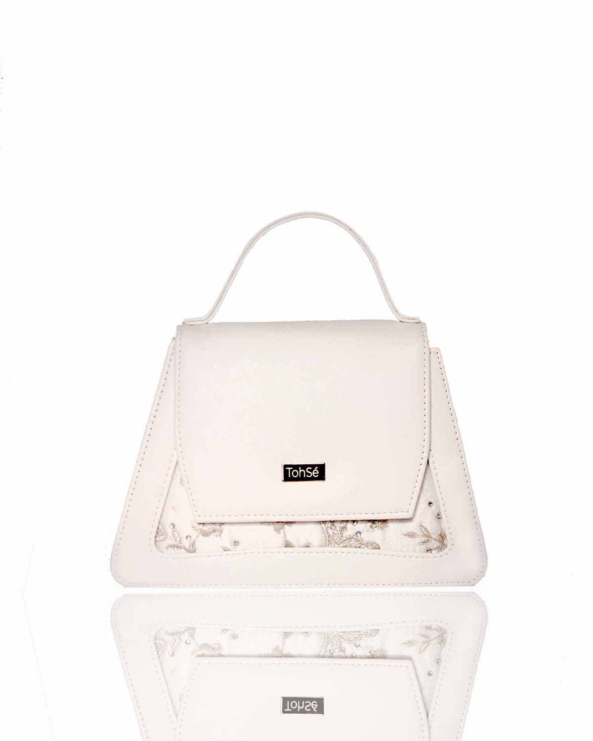 Mini Curio bag - White